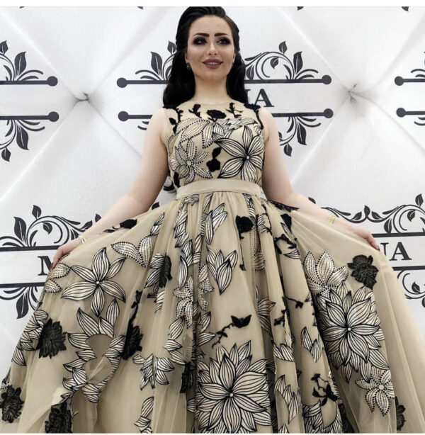 فستان سهره كلوش سبرينه